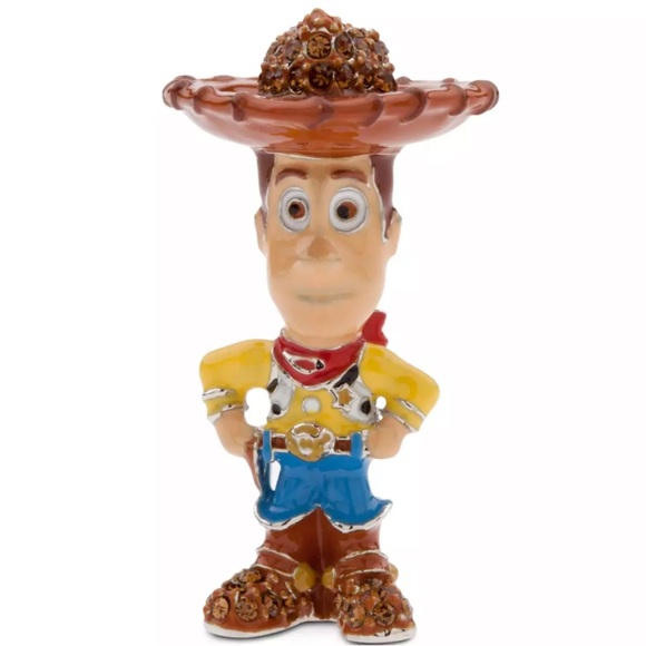 disney - woody jeweled mini figurine by arribas - woody